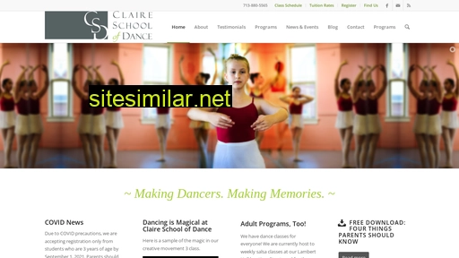 clairedance.com alternative sites