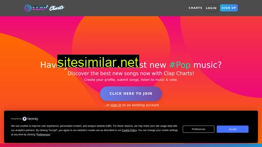 clapcharts.com alternative sites