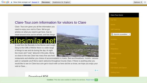 clare-tour.com alternative sites