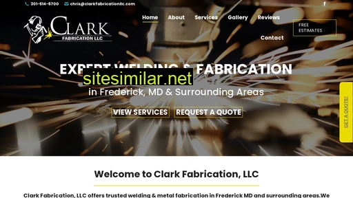 Clarkfabricationllc similar sites