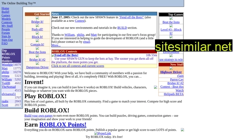 classicroblox.weebly.com alternative sites