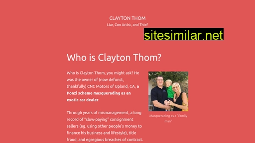 claytonthom.com alternative sites