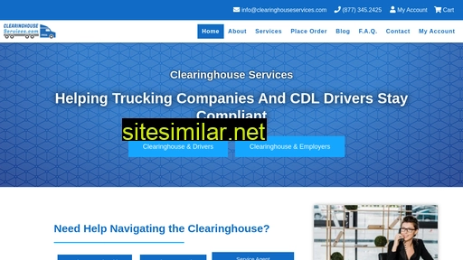Clearinghouseservices similar sites