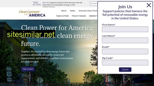 cleanpowerforamerica.com alternative sites