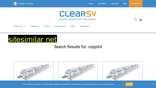 Clearsy similar sites