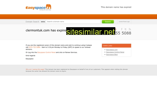 clermontuk.com alternative sites