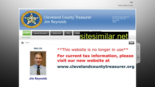 clevelandcountytreasurer.com alternative sites