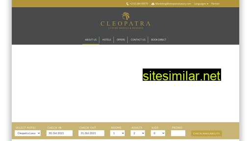 cleopatraluxury.com alternative sites