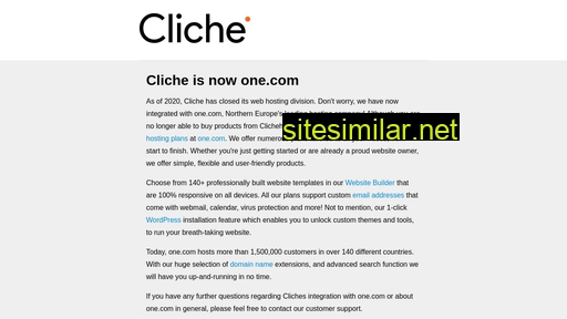 Clichehosting similar sites