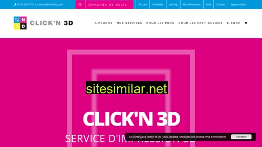 clickn3d.com alternative sites