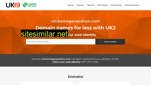 clickonregeneration.com alternative sites