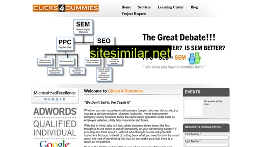 clicks4dummies.com alternative sites