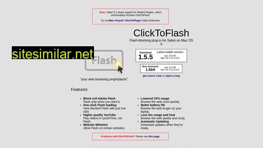 clicktoflash.com alternative sites