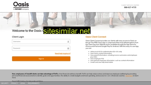 client.oasisassistant.com alternative sites