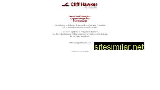 cliffhawker.com alternative sites