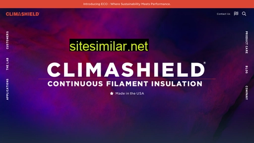 climashield.com alternative sites