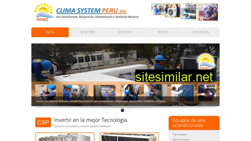 climasystemperu.com alternative sites