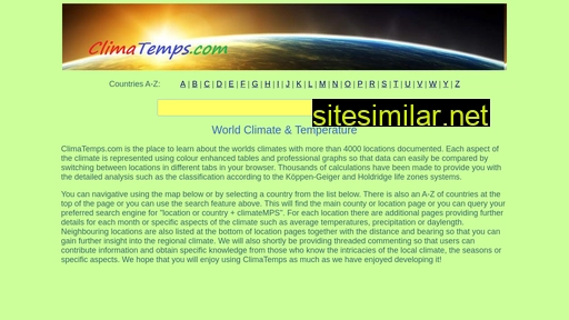 climatemps.com alternative sites