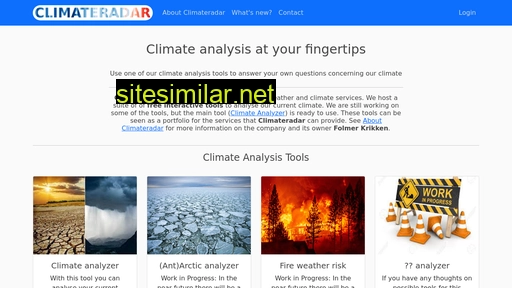 climateradar.com alternative sites