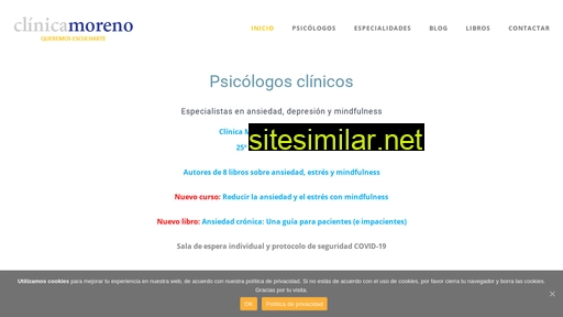 clinicamoreno.com alternative sites