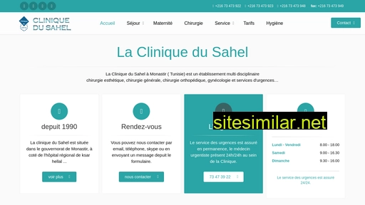 clinique-sahel.com alternative sites