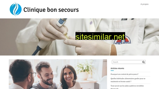 Cliniquebonsecours similar sites