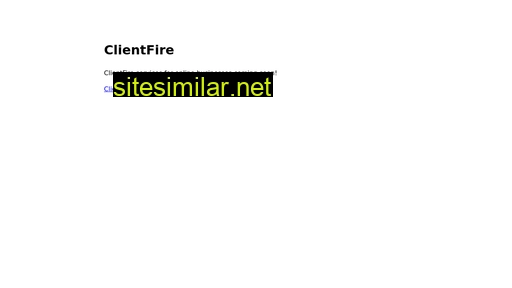 Clientfire similar sites