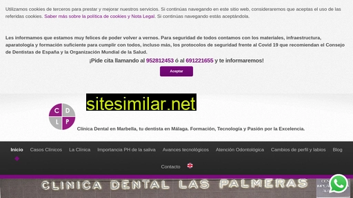 clinicadentallaspalmeras.com alternative sites