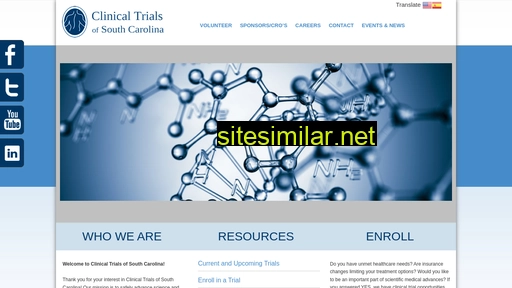 clinicaltrialssc.com alternative sites