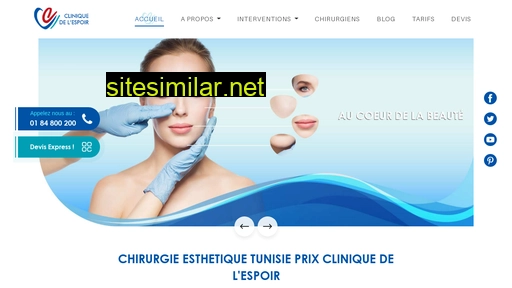 clinique-espoir-tunisie.com alternative sites