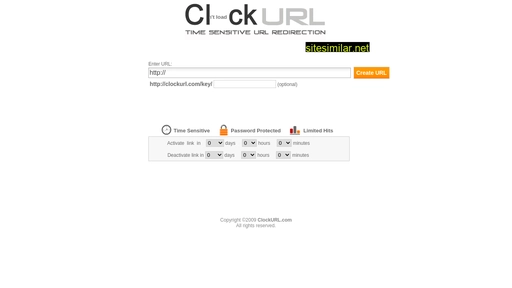 clockurl.com alternative sites