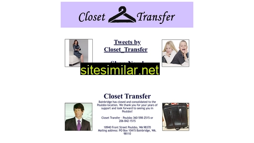 closettransfer.com alternative sites