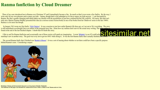 Clouddreamer similar sites
