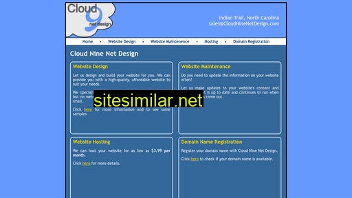 cloudninenetdesign.com alternative sites