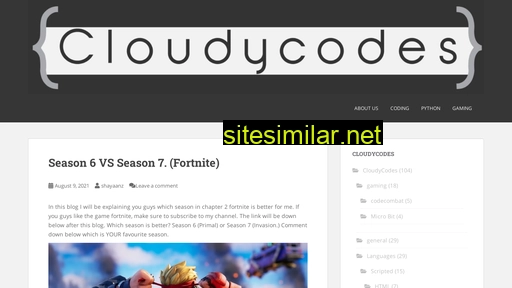 Cloudycodes similar sites