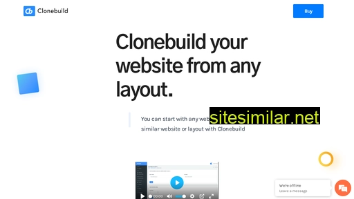 Clonebuild similar sites
