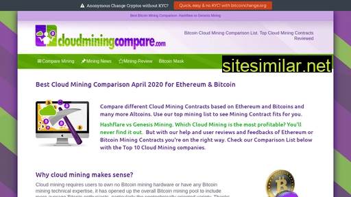 cloudminingcompare.com alternative sites