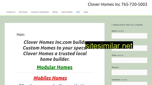 cloverhomesinc.com alternative sites