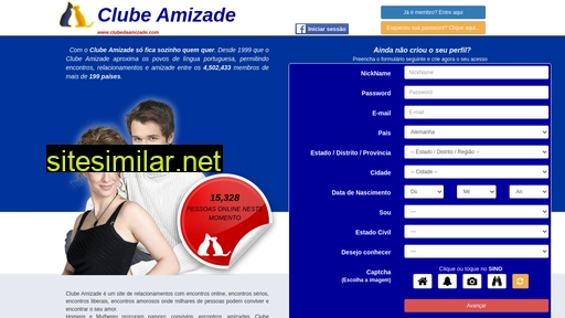 clubedaamizade.com alternative sites