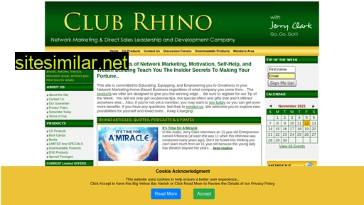 Clubrhino similar sites
