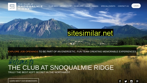 clubatsnoqualmieridge.com alternative sites