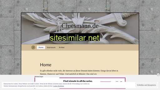 cluesmann.wordpress.com alternative sites