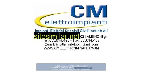 cmelettroimpianti.com alternative sites