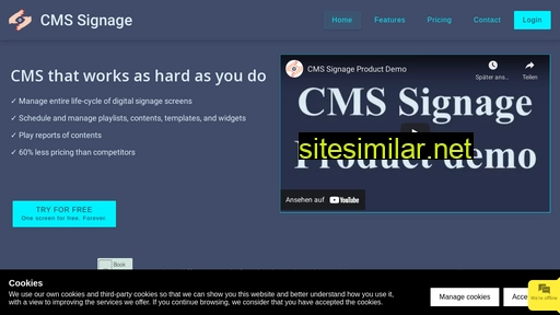 cmssignage.com alternative sites
