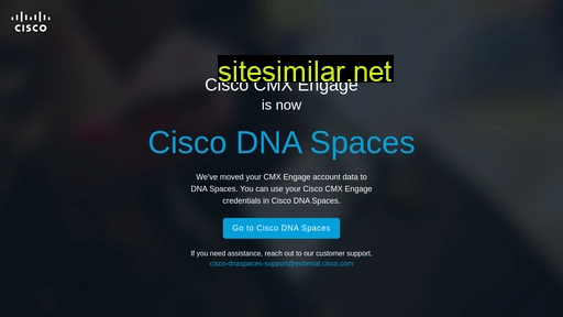 cmx-engage.cisco.com alternative sites