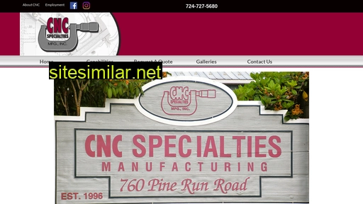 cncspecialtiesmfg.com alternative sites