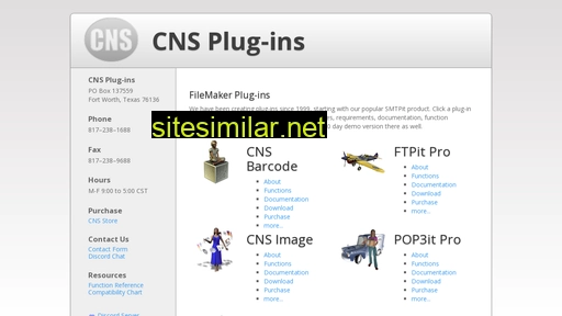 Cnsplug-ins similar sites