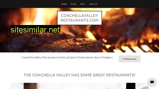 Coachellavalleyrestaurants similar sites