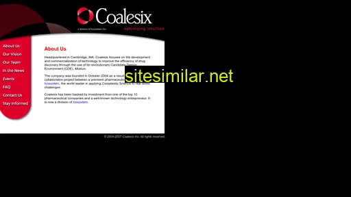 coalesix.com alternative sites