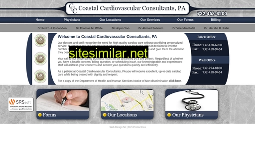 coastalcardionj.com alternative sites